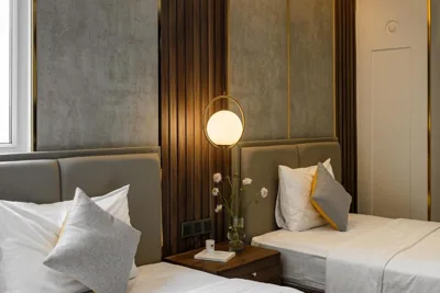 Chambre twin deluxe — Acnos Hotel